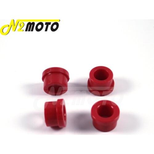 Red Motorcycle Handlebar Bushing Kits Handlebar Riser Bushings Replacement for Harley Touring FLH FLHT Trike 1984-2016 56161-83A