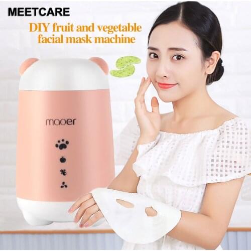 220V Face Mask Maker Machine Facial Treatment DIY Automatic Fruit Natural Vegetable Collagen Home Use Beauty Salon SPA Care
