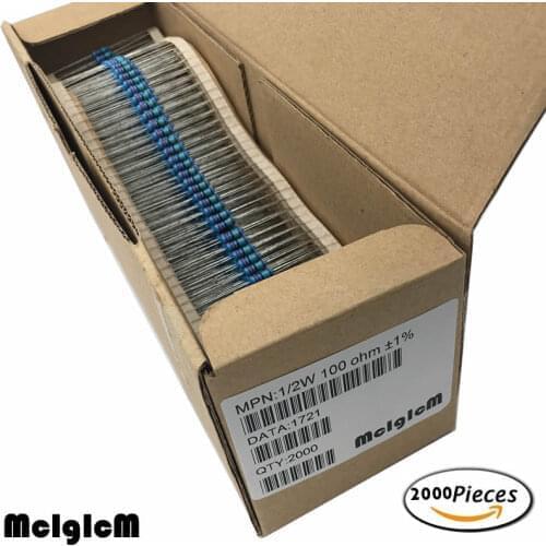MCIGICM 1/2W Metal film resistor 0.33-2.2M ohm resistors