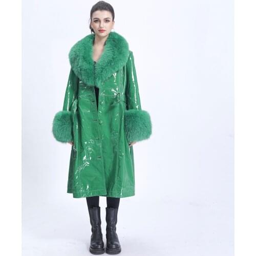 Женские зимние кожаные куртки Miss Janefur China At AliExpress