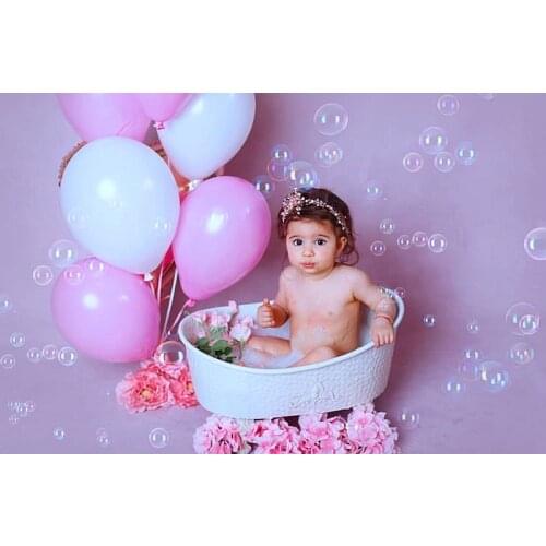 Multifunction can fill with water iron shower bathtub newborn Photography Props shooting baby bathtub cotton lovely prop