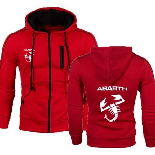 2021 new Men Hoodie Abarth Car Logo Print Sweatshirt Spring Autumn New Fashion Men Hoodie hip hop harajuku Casual Hoodie