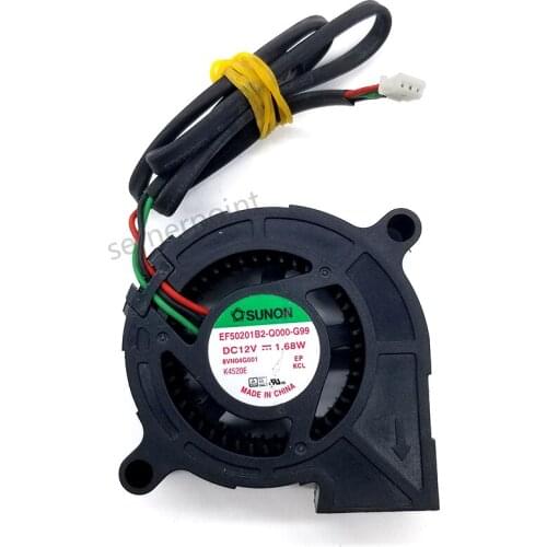 NEW Original EF50201B2-Q000-G99 50*20MM DC12V 1.68W Projector cooling fan