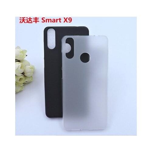 Transparent Soft Fundas For Vodafone Smart X9 Silicon TPU Black Phone Case For Vodafone Smart X9 Clear Cover Capa Matte Coque