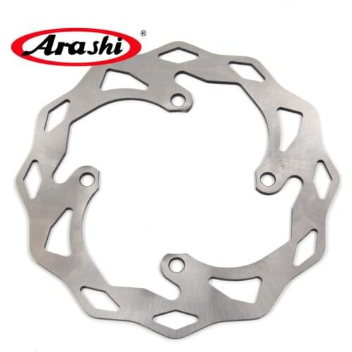Arashi CNC Rear Brake Disc Rotors For KAWASAKI KX250 2003 -2008 KXF 250 KLX 450 KF 450 For SUZUKI RMZ 250 03-16