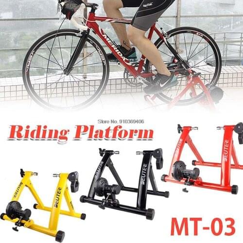 Home Training Indoor Exercise Bike Trainer 6 Speed Magnetic Resistance Bicycle Trainer Road MTB Bike Trainers Cycling Roller