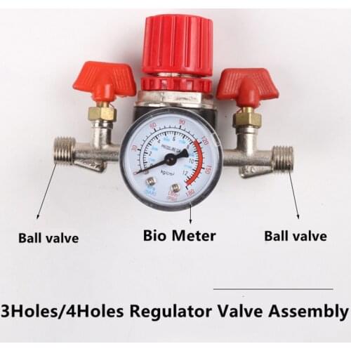 Air Compressor Regulator Pressure Switch Control 180PSI Relief Valve Gauges