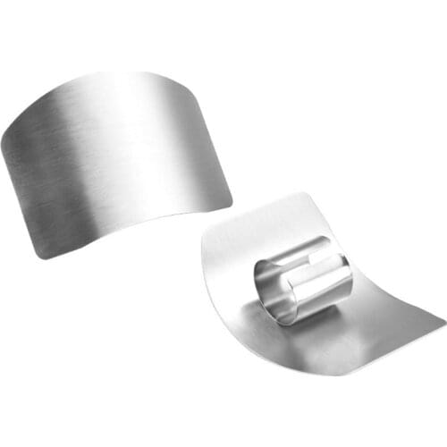 1 Pcs Stainless Steel Finger Guard Finger Hand Cut Hand Protector Knife Cut Finger Protection Tool Kitchen Gadgets