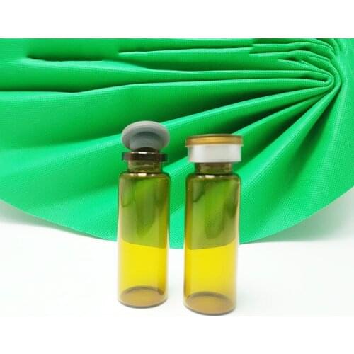 15ml Amber Injection Glass Vial with Center Flip Off Cap 15CC Liquid Medicine Glass Containers Wholesale