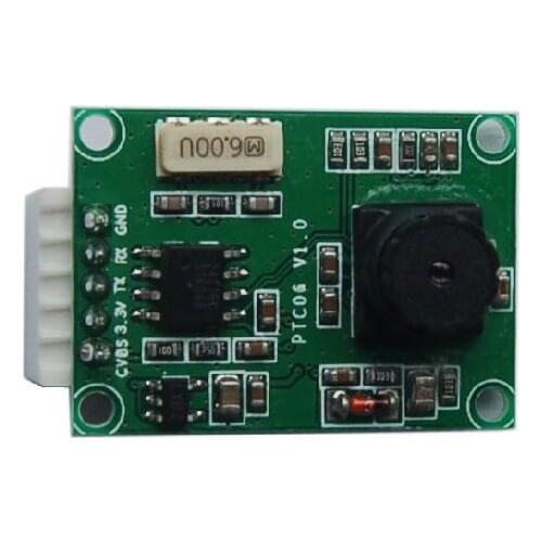 Free Shipping! PTC06 mini serial camera module SENSOR