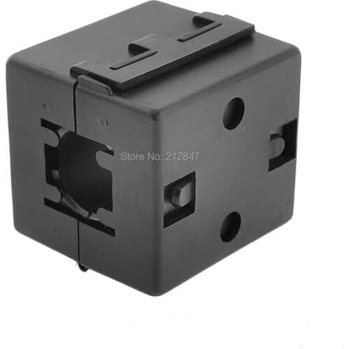 UF130A 12-13mm Inner Diameter Black Clip On EMI RFI Noise Ferrite Core Filter