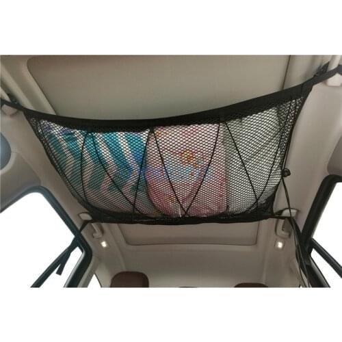 For Mercedes-Benz Vito W447 V Class V260 Viano Valente Metris Interior Roof Storage Bag Cargo Nets Seat Organizer Accessories