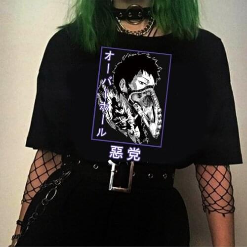 Janpanese Anime Mens T Shirt My Hero Academia Dabi Anime Tops Tees Unisex