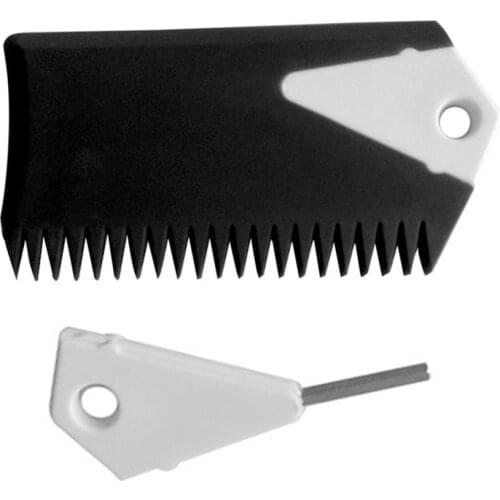 Surfboard Wax Comb with Fin Key Surf Board Wax Comb Cleaning Remover Skimboard Surfing Accessory