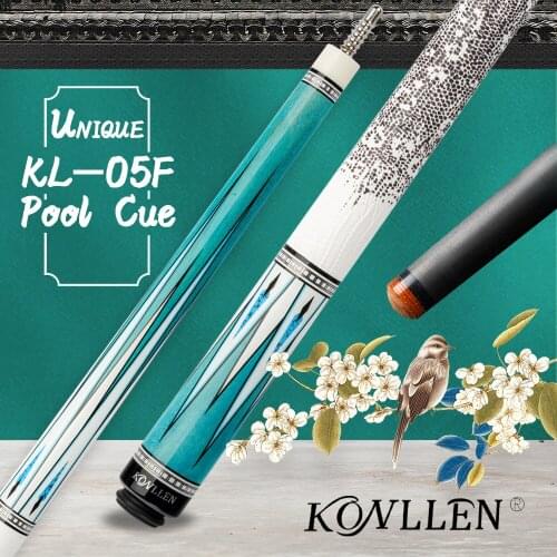 KONLLEN Carbon Fiber Pool Cue Stick Technology Shaft Embedded 4 Carbon Tubes Butt Billiard Cue Kit Leather Grip 3/8*8 Radial Pin