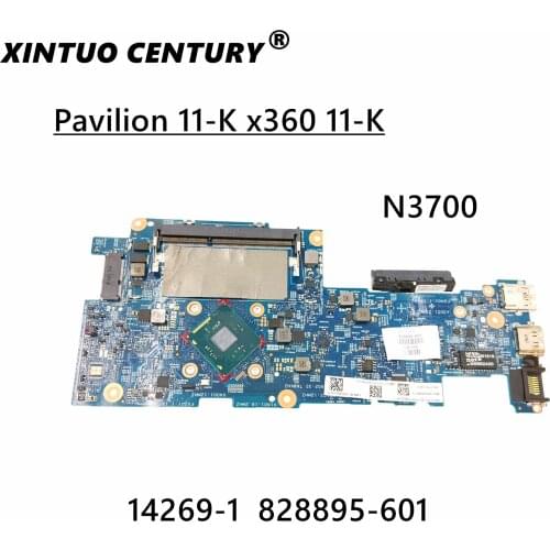 For HP Pavilion 11-K x360 11-K128CA Laptop motherboard 828895-001 828895-601 14269-1 with N3700 CPU DDR3L 100% working