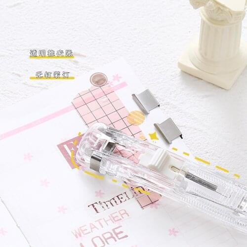 Push Clip Multi-functional Clip Office Stationery Metal Folder Test Paper Binding Paper Clips Office Accessories Binder Clips