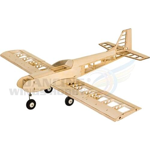 RC Airplane Model Balsawood Aeromodelling Laser Cut EP Power Wingspan 1.4M Training Plane T30