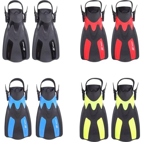 Snorkeling Swimming Fins Adjustable Adult Foot Flippers Diving Water Sport Equipment Professional Flippers Swimming Equipment