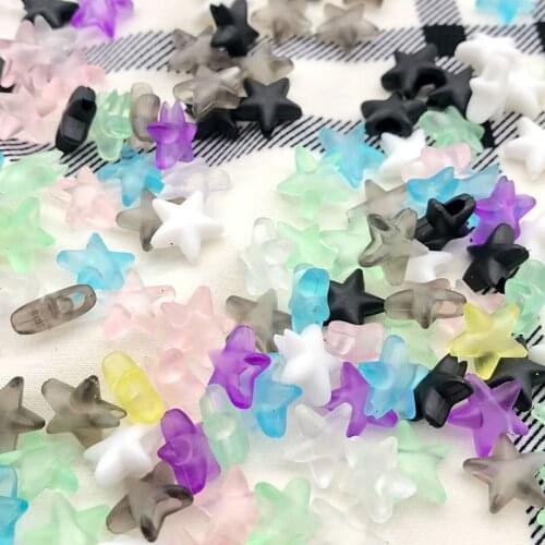 100Pcs Silicone Colours Star-shaped Mask Non-slip Buckles DIY Craft Supplies Adjustment Button PVC Soft Rubber Mask Rope Buckle