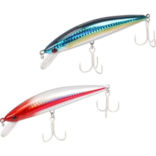 TSURINOYA DW37Bearking sinking MINNOW 120mm/40g Big Minnow Fihsing Lures Hard Bait Artificial Bait salt water Fishing Black Bass