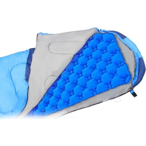 Outdoor Camping Non-slip Air Mattress Inflatable Utra-light Sleeping Mat Bed Ultralight Cushion Pillow For Hiking Trekking
