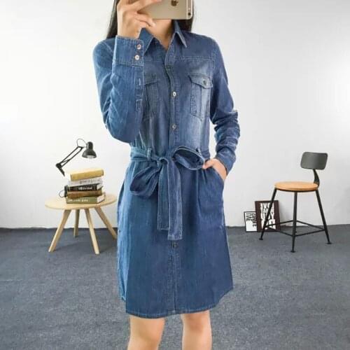 Fashion Denim Dresses Ydy Df China