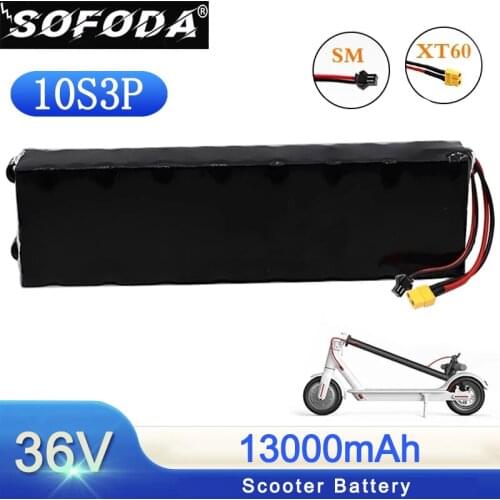 100% 36V 13.0Ah Scooter Battery Pack for Xiaomi Mijia M365 36V 13000mAh Battery pack Electric Scooter BMS Board for Xiaomi M365