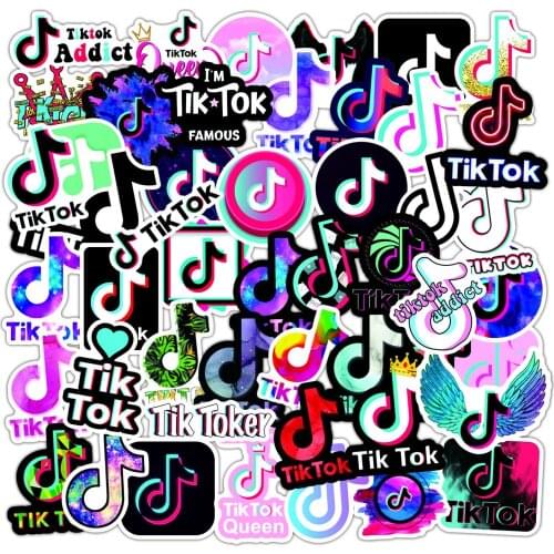 10/50pcs Popular Anime Cartoon Stickers Laptop Luggage Skateboard Guitar Waterproof Sunscreen Stickers