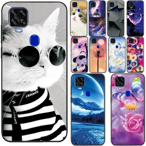 For ZTE Blade V2020 Case Fundas on ZTE Axon 11 SE 5G Soft Shockproof Back Cover For ZTE Blade V2020 Silicone TPU Phone Case Capa
