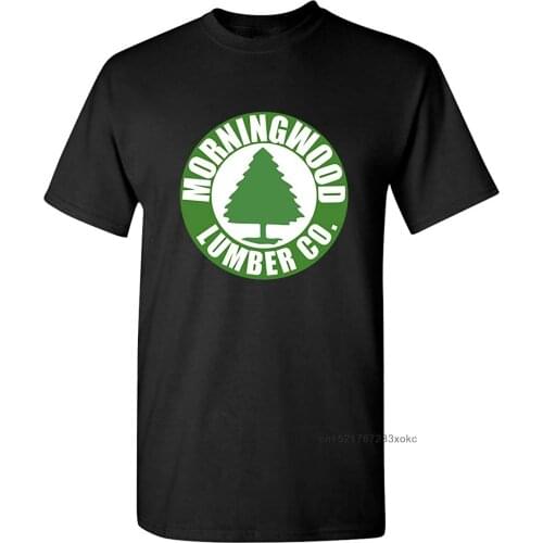 Morningwood Lumber Tee Shirts New Arrival Adult Men T-shirts Humor Mens Graphic Tops Novelty 100% Cotton T Shirt Drop Shipping