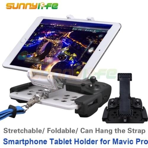 Remote Controller 5.5in Smartphone 7.9in 9.7in Tablet Support Holder Monitor Clip for MAVIC AIR 2/MINI SPARK Mavic 2 Pro