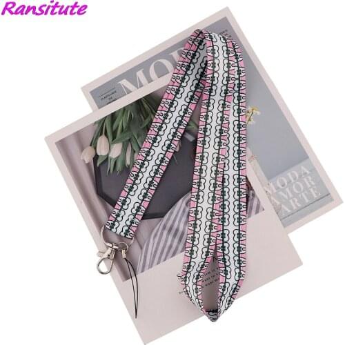 Ransitute R2126 Tooth Painting Art Key Chain Lanyard Neck Strap For Phone Keys ID Card Creative Lanyards For Doctor Dentist