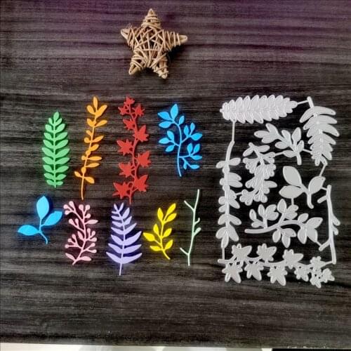 Various matching plants Metal Cutting Dies for DIY Scrapbooking Album Paper Cards Decorative Crafts Embossing Die Cuts