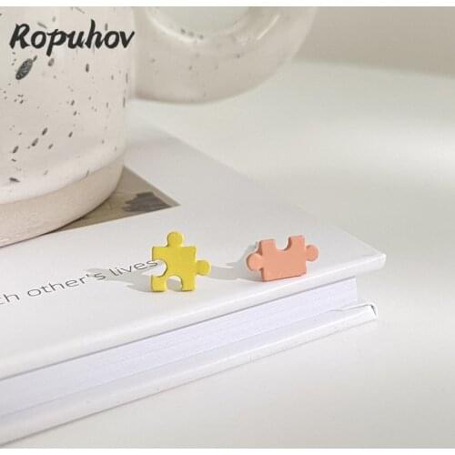 Ropuhov 2021 New 925 Silver Jewelry Korean Fashion Woman Lady Gift Retro Sweet Cute Japanese Kawaii Wholesale
