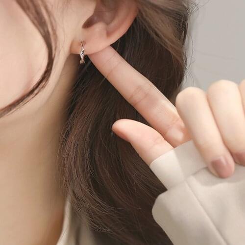 S925 Sterling Silver Earrings for Women Korean Earrings Trendy 2020 Jewelry Wholesale