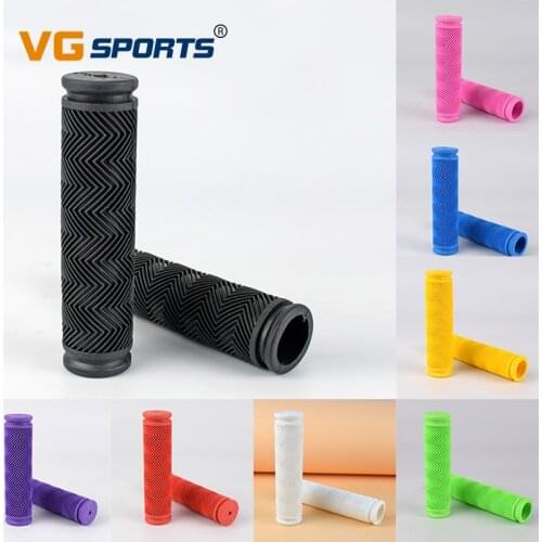 Rubber bicycle grips MTB bike handlebar grips BMX mountain road fixie bike soft grips antiskid shockproof stable cheap