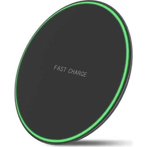 20 PCS 10W Qi Wireless Fast Charger For iPhone 8/X 9V 2A Fast Wireless Charging for Samsung Galaxy S10 S9 S8