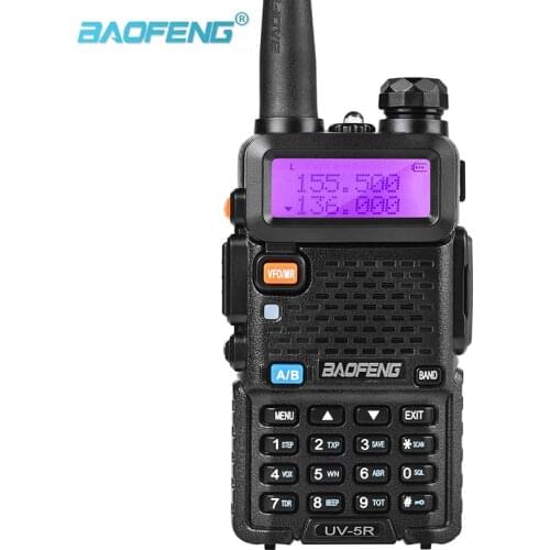 4PCS Baofeng UV-5R Two Way Radio Dual Band 136-174/400-480Mhz 5W Walkie Talkie
