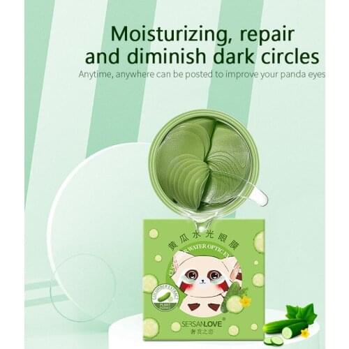 60pcs Moisturizing Eye Masks With Crystal Collagen Eye Masks Anti-wrinkle And Anti-aging Eye Patch Remove Dark Circles Skin Care