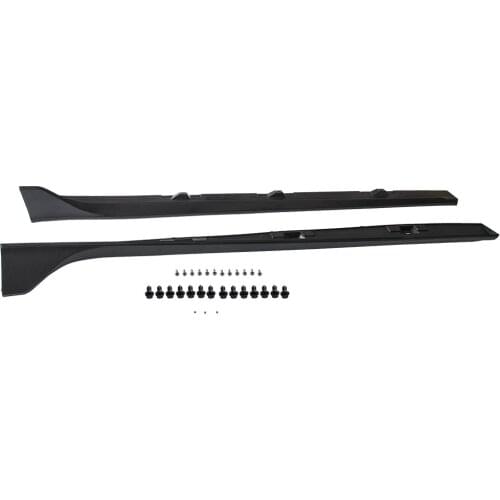 2 Pack Side Skirts Type-R Style for Honda Civic 4 Door Sedan Extension 2016-2019 heat resistant corrosion resistant and durable