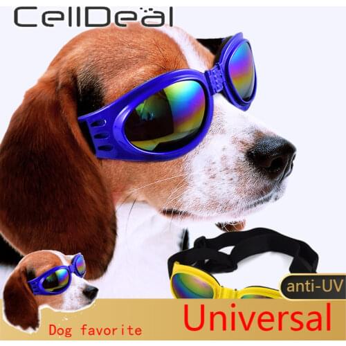 Four Color Wild Foldable Adjustable Funny Pet Windproof Dog Accessories Protection UV Sunglasses Cutie Useful Pet Eyewear