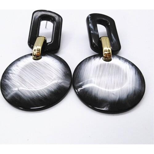 Long Big Summer Beach Jewelry lTrendy Jewelry Women Resin Fashion earrings drop earrings Jewelry Wedding Girls Female Gifts