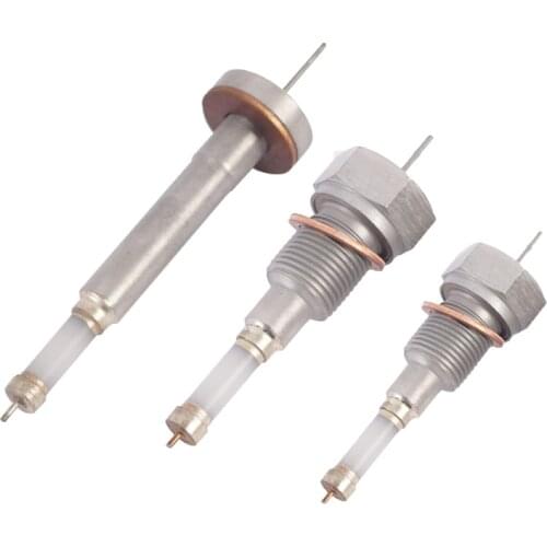 Ultra-pure Alumina Water Level Electrode Boiler Electric Contact Water Level Gauge Electrode Press-in External Thread Type