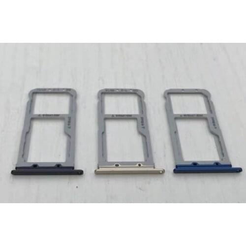 GZM-parts 1 piece For Huawei Honor 7 8 Lite 9 SIM Card Holder Slot Tray Container Replacement parts For Honor 7 8 Lite 9
