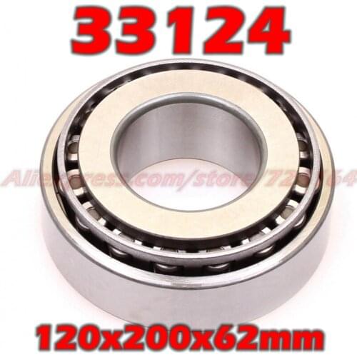 120x200x62 mm Tapered Roller Bearings 33124 3007724E HR33124J 33124JR 33124A E33124J 33124VC12 33124U 33124E 120*200*62