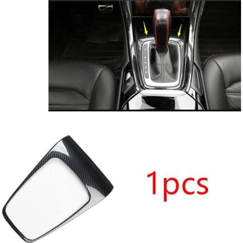 Console Gear Shift Cover Trim ABS Carbon Fiber For Ford Mondeo Fusion 2013-2016 Car modification Auto parts