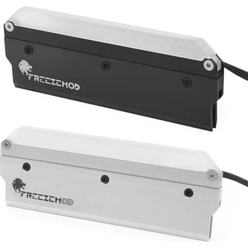 Freezemod Meo-Rgbm Argb Ram Cooler Addressable Rgb Random Access Memory Radiator For Desktop Computer