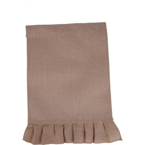 Burlap Garden Flag 31x46 DIY Liene Yard Decorative Flags Hanging Home Custom Print Decoration Banner Ads Flags LX1172