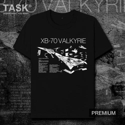 USAF XB-70 Valkyrie Strategic Bomber Printed Mens T-Shirt Summer Cotton Short Sleeve O-Neck Unisex T Shirt New S-3XL